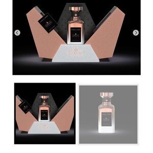 Chateau Vanilla Roses Perfume - Pink Shimmer Box